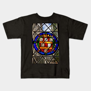 Speke Hall-Stained glass Kids T-Shirt